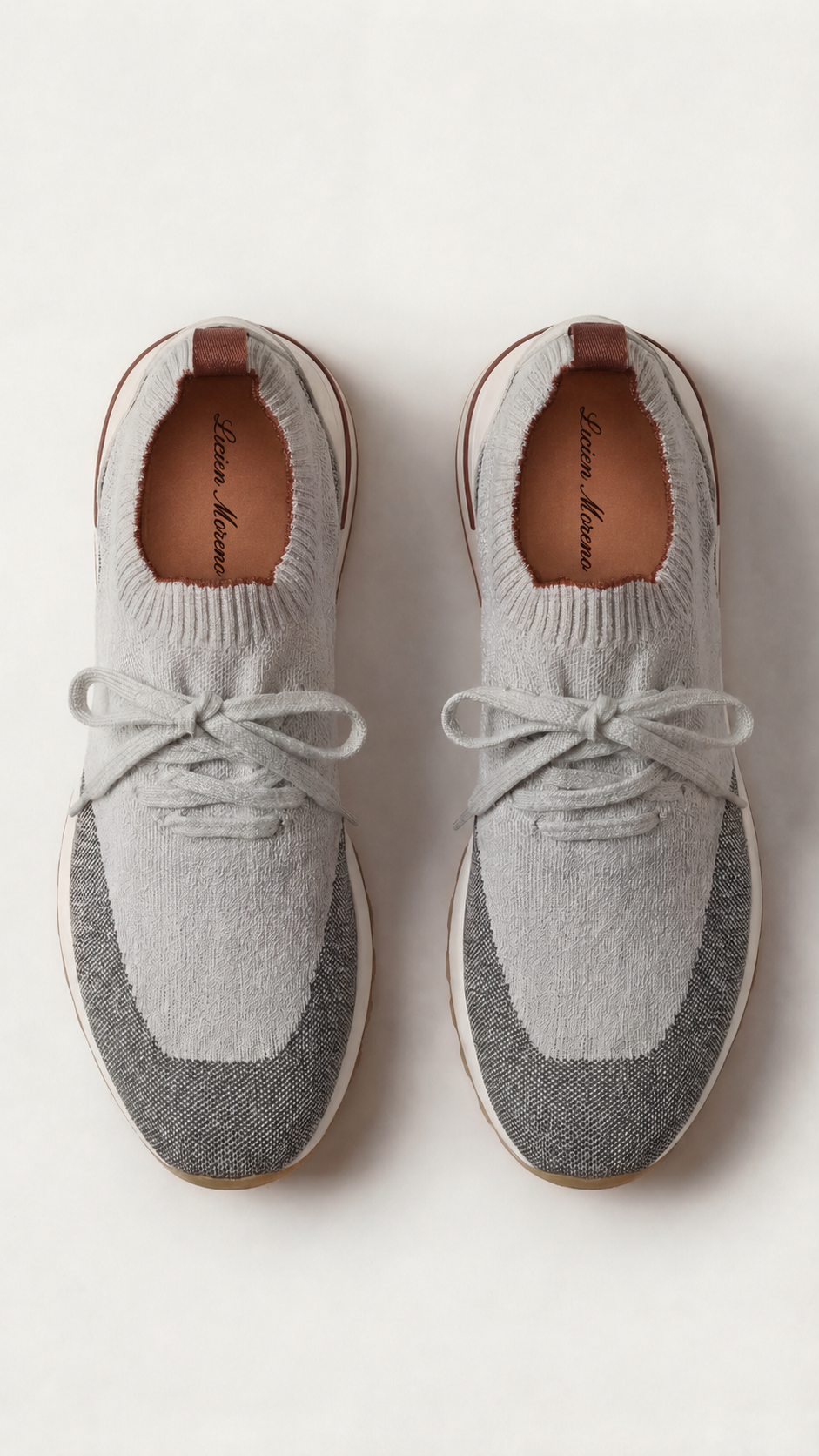 Moreno Mesh Slip-On Grey/Dark grey