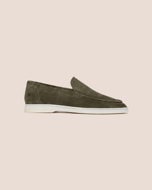 Olive Yacht Loafers