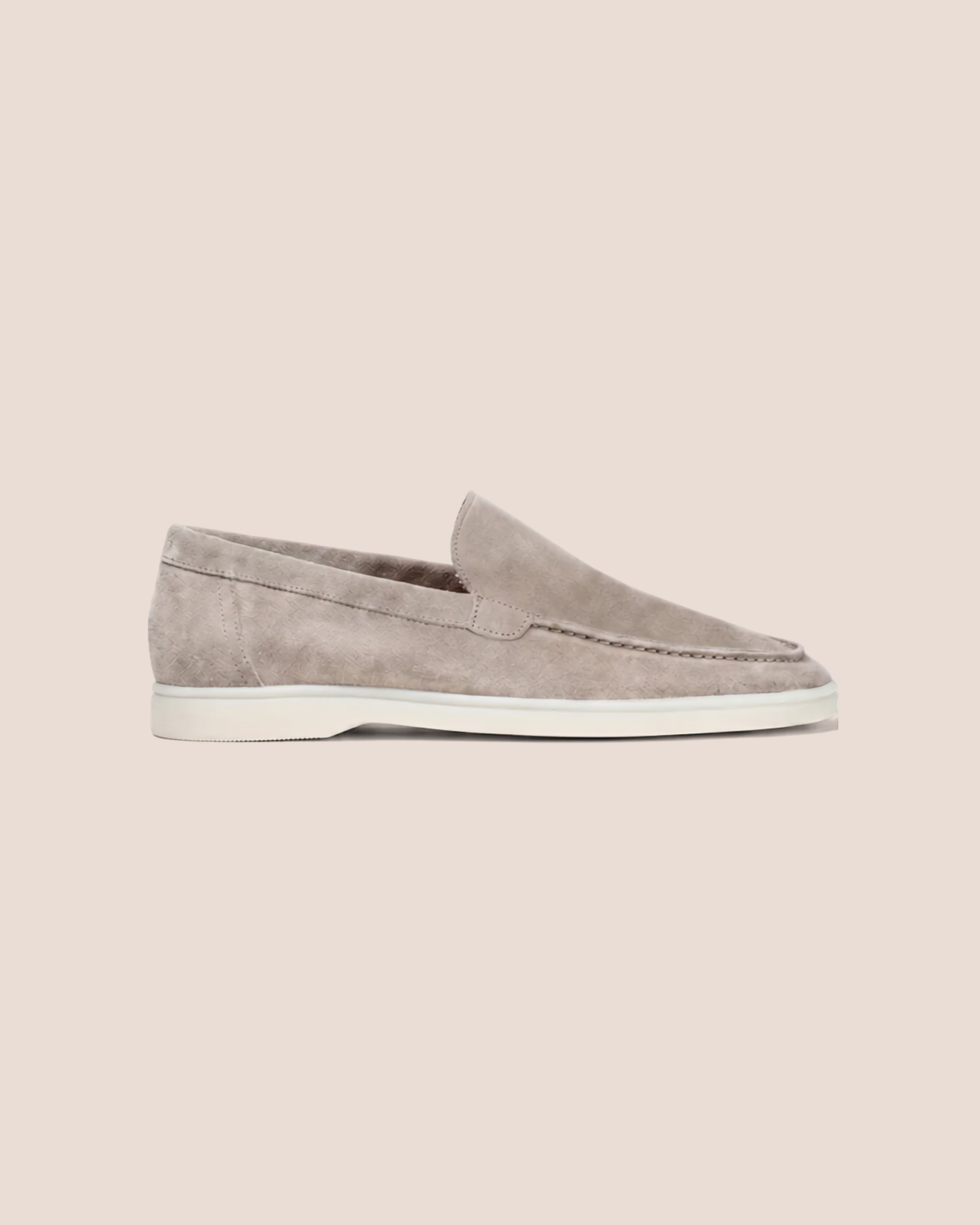 Lady Light Grey Yacht Loafers
