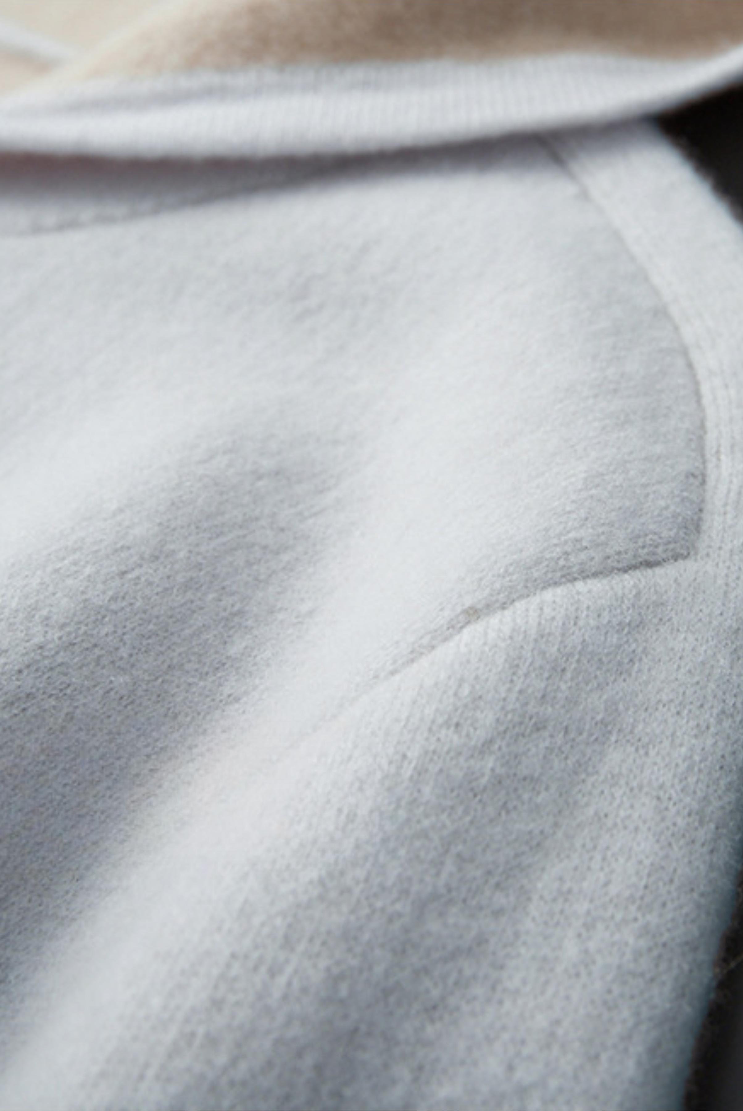 Silver Grey Cashmere Drape Cardigan