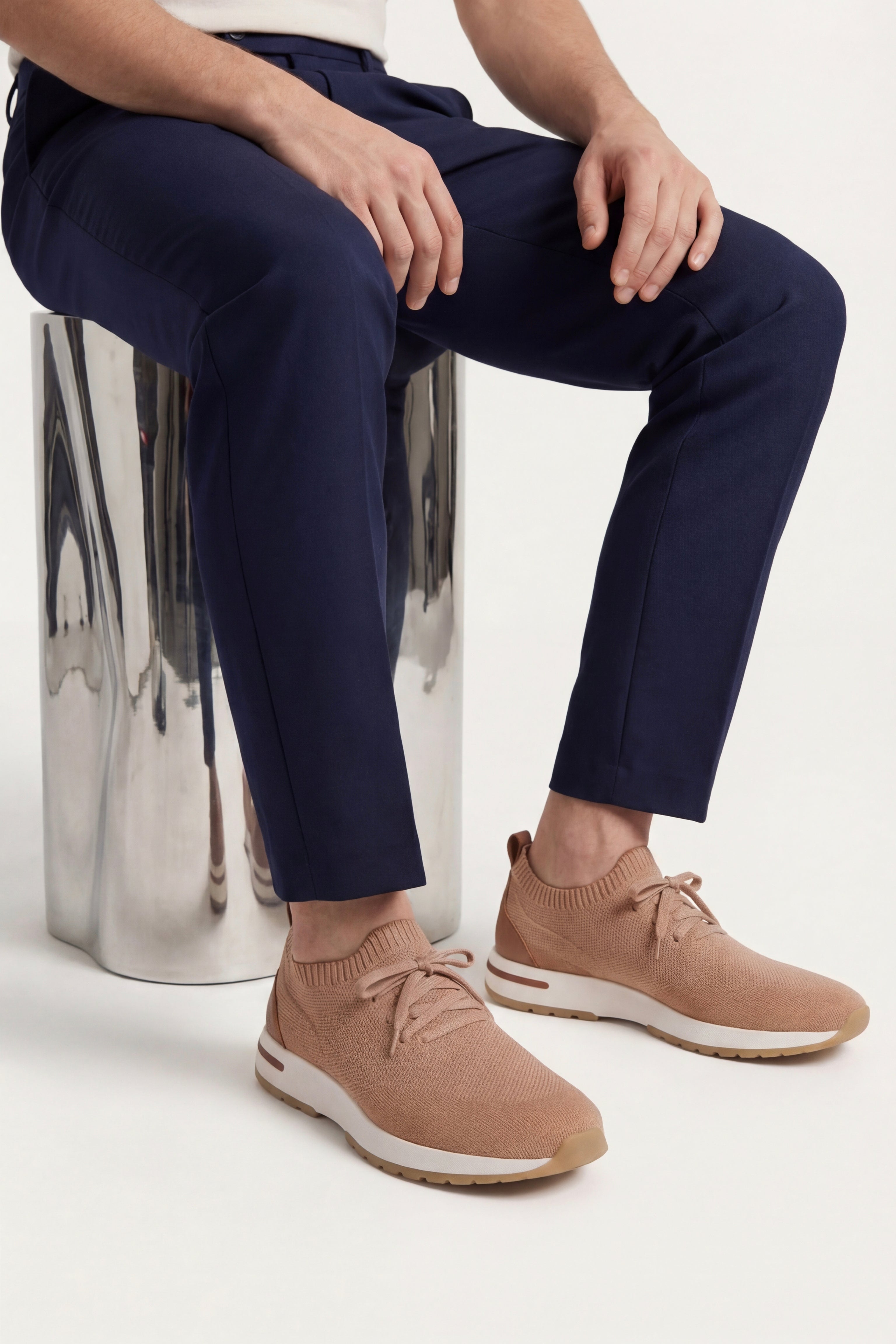 Moreno Mesh Slip-On Beige