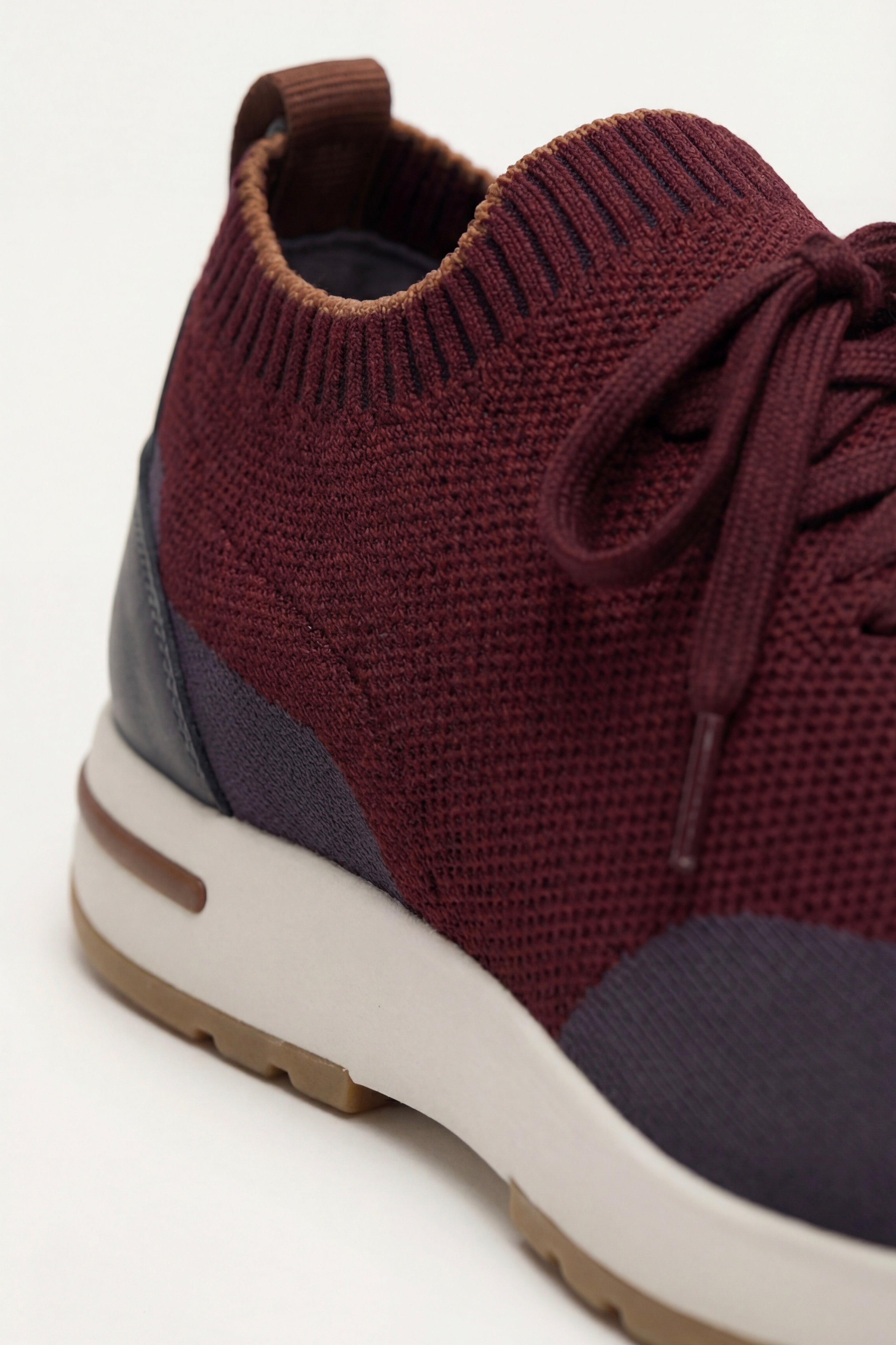 Moreno Mesh Slip-On Burgundy
