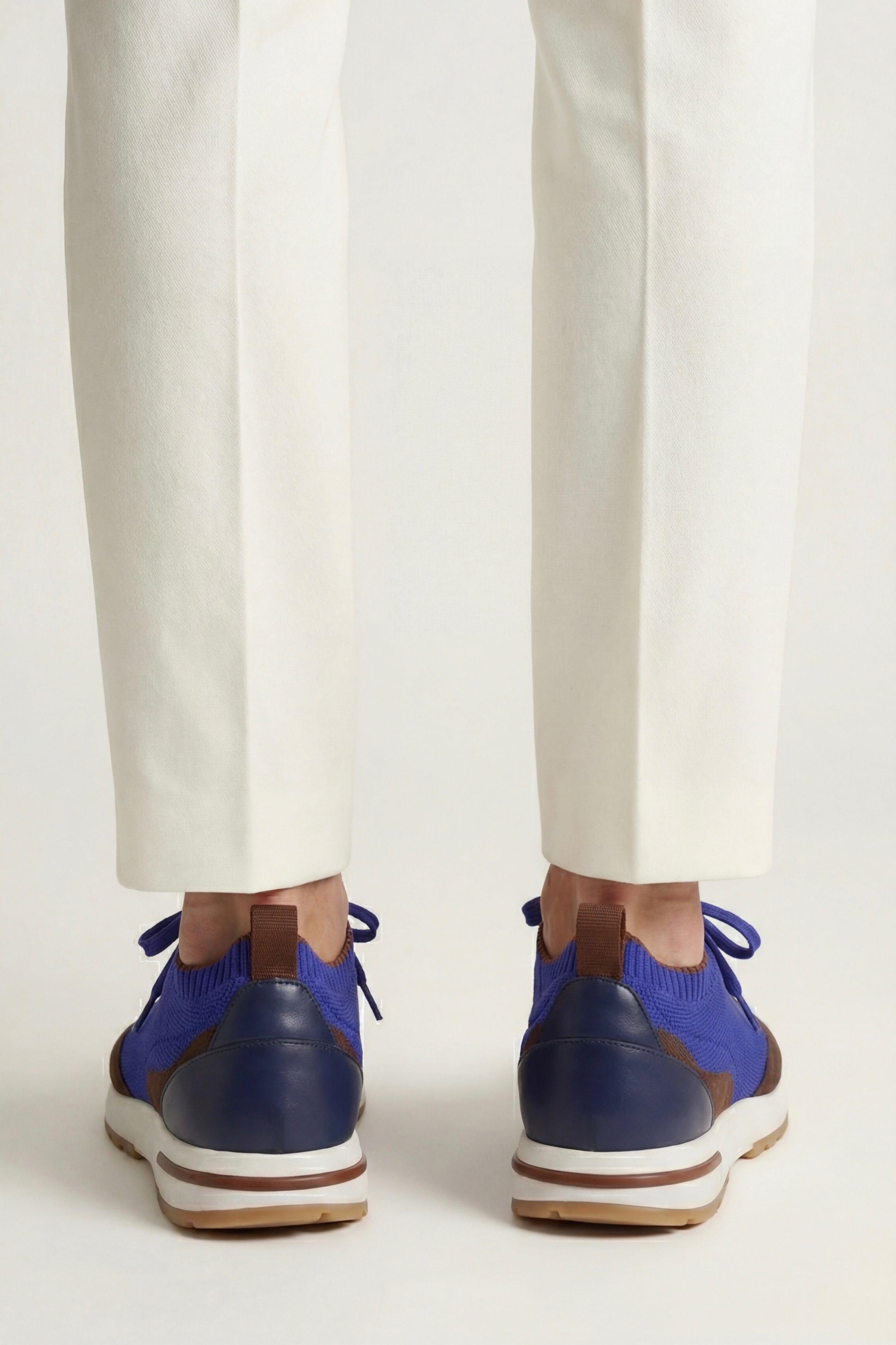 Moreno Mesh Slip-On Blue/Brown