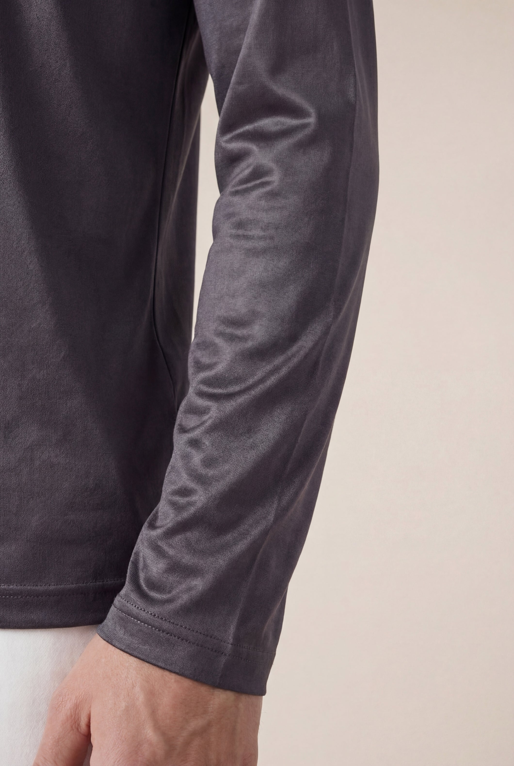 Moreno Long Sleeve Tee Grey