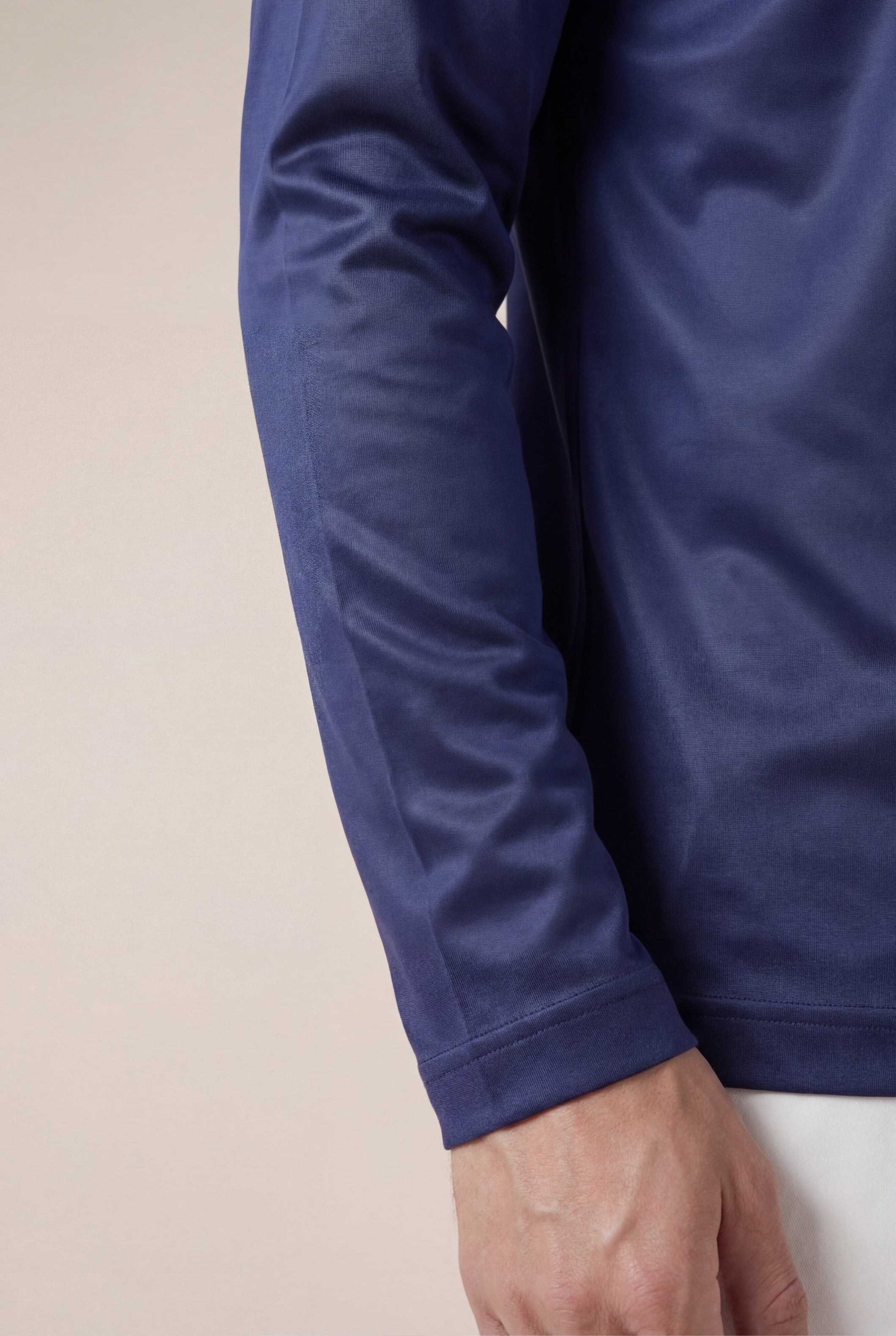 Moreno Long Sleeve Tee Navy