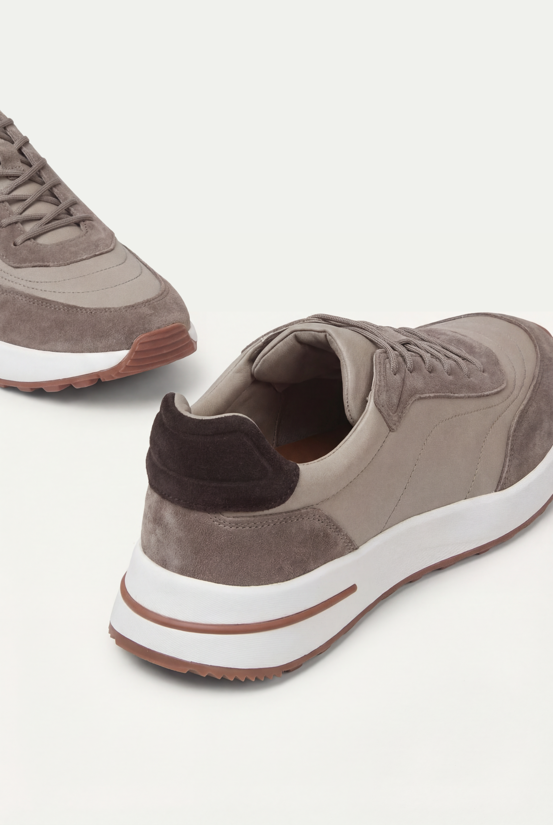 Moreno Sneaker Suede Ash Grey