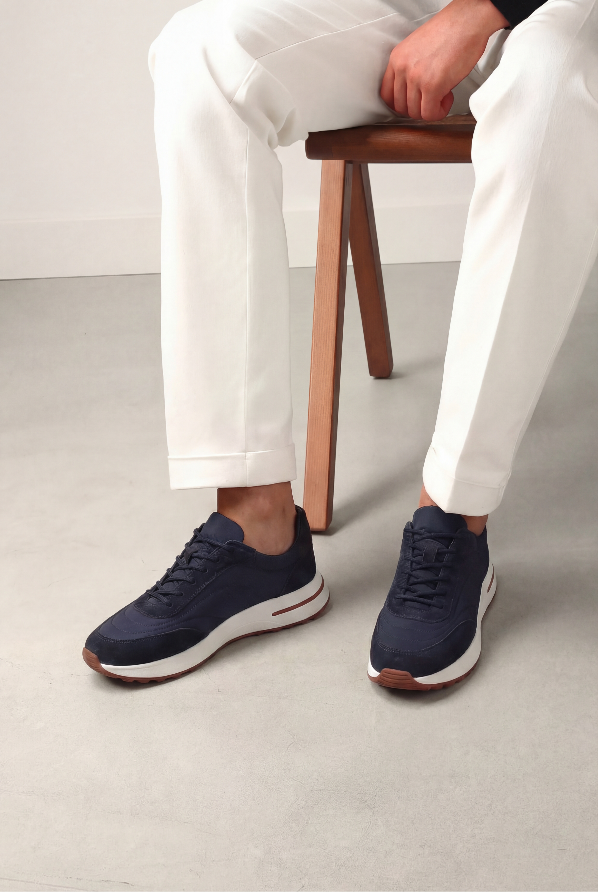 Moreno Sneaker Suede Blue