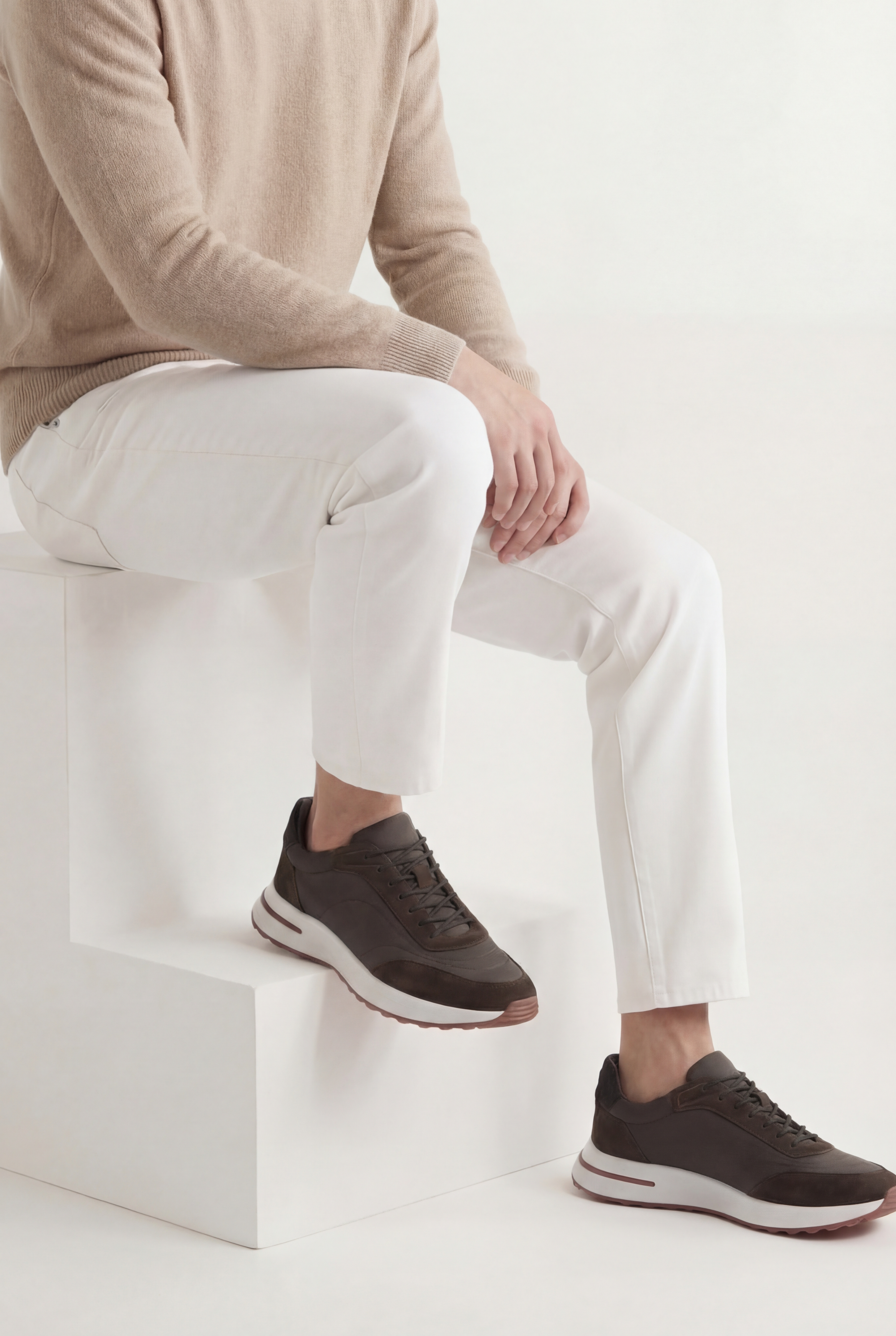 Moreno Sneaker Suede Brown
