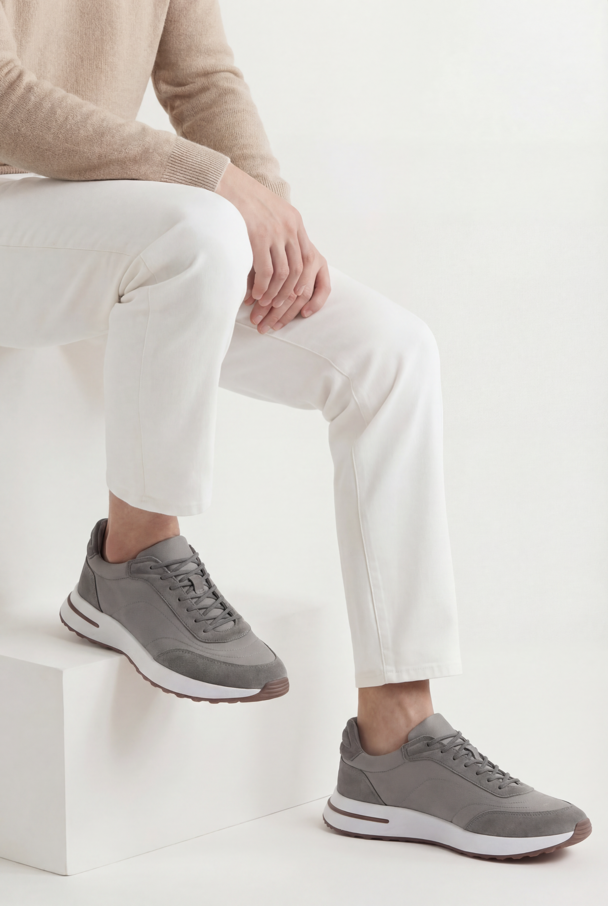 Moreno Sneaker Suede Grey