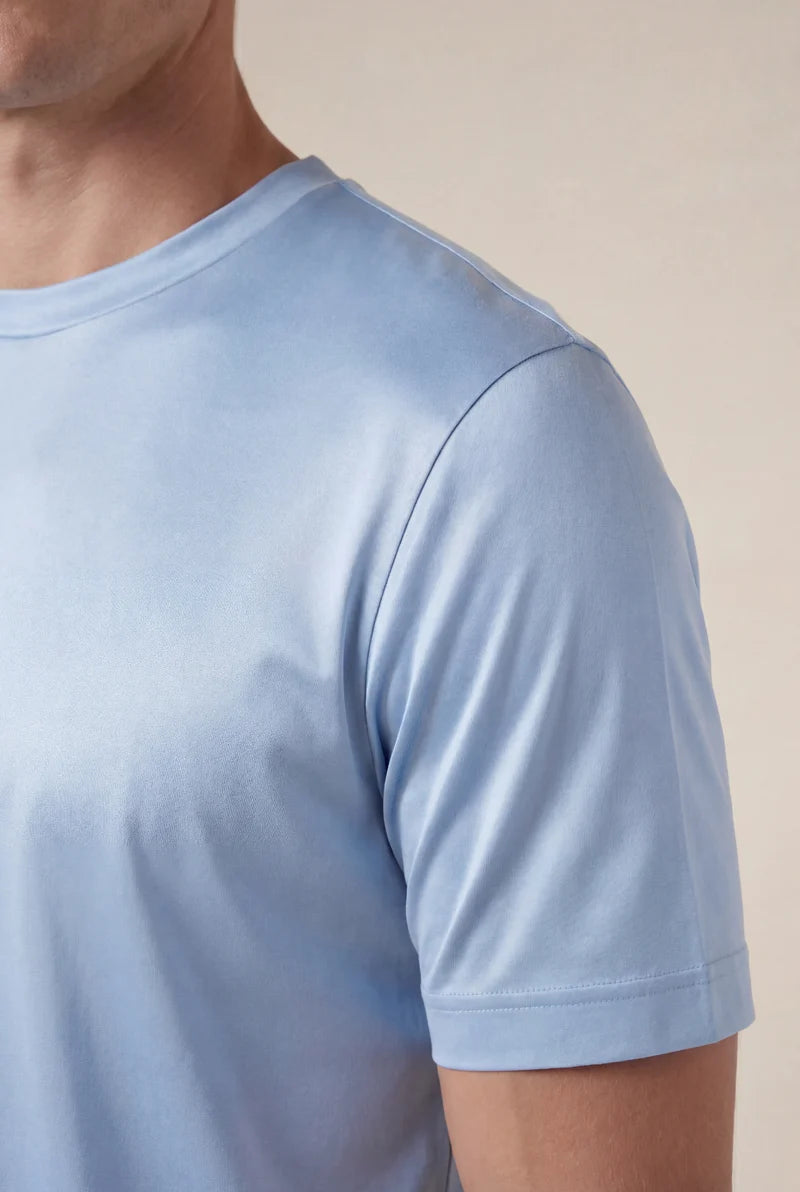 Moreno Short Sleeve Tee Baby Blue