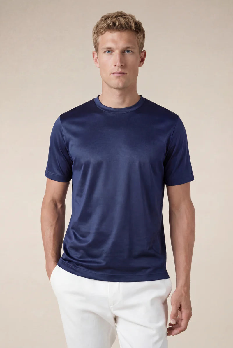 Moreno Short Sleeve Tee Navy