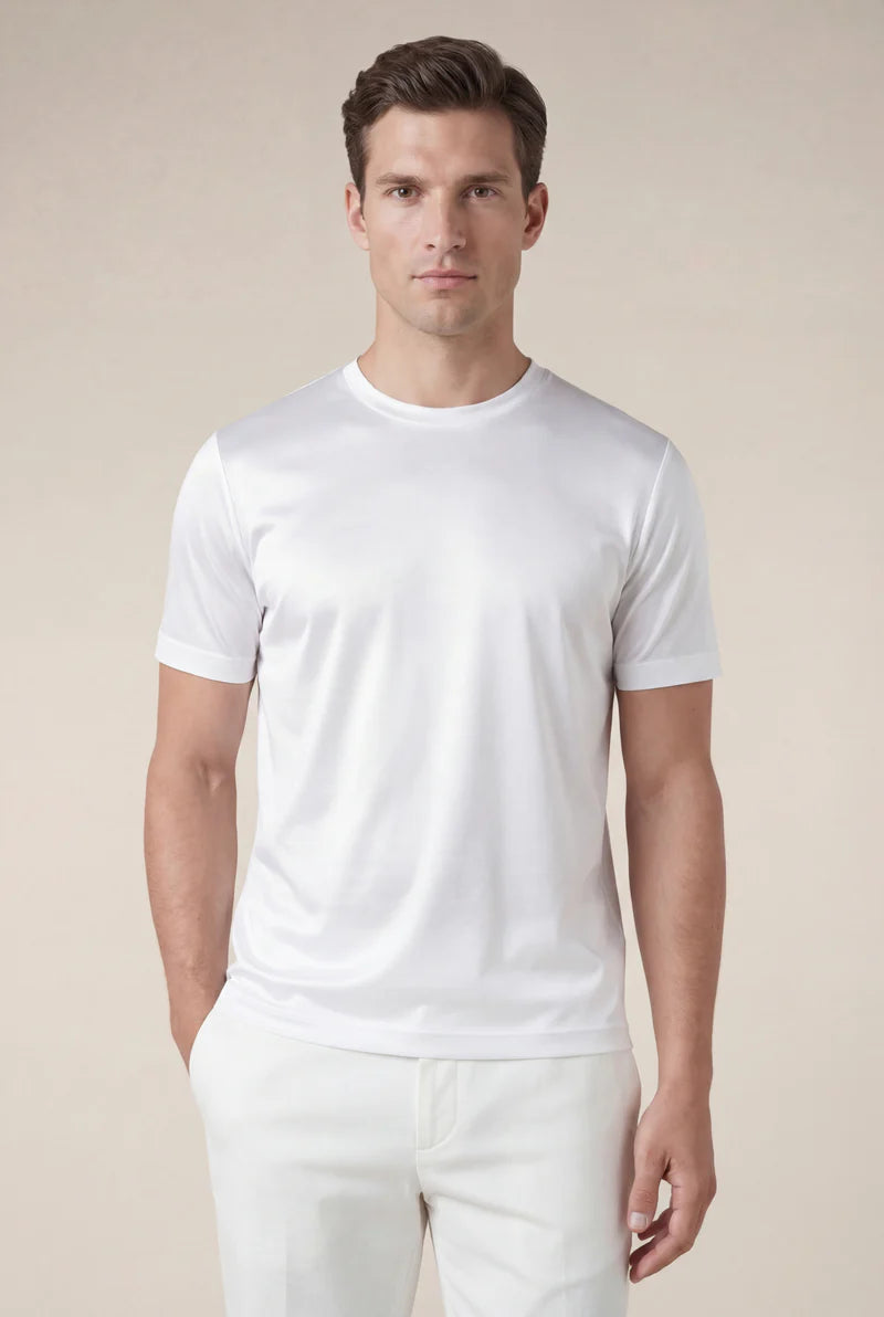 Moreno Short Sleeve Tee White