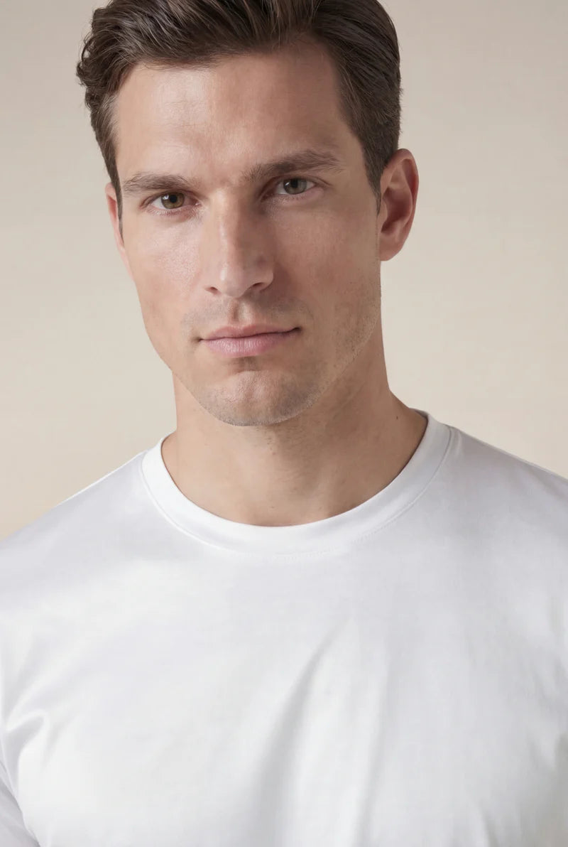 Moreno Short Sleeve Tee White