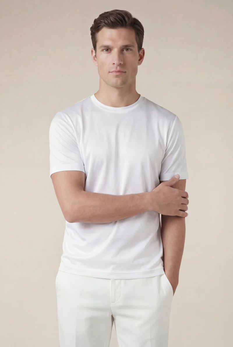 Moreno Short Sleeve Tee White
