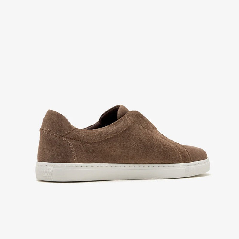 Monaco Suede Sneaker Taupe