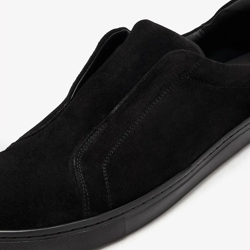 Monaco Suede Sneaker Black