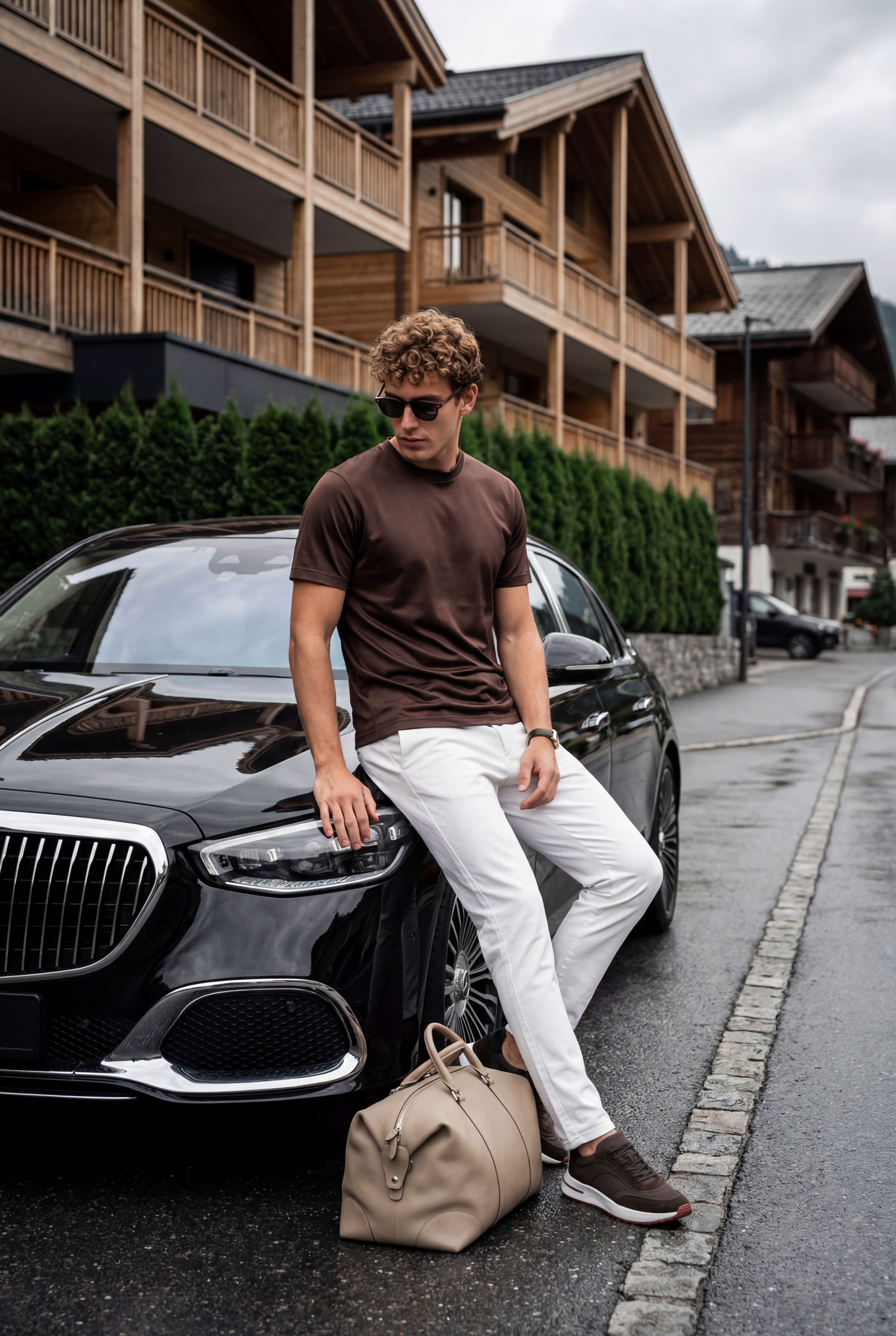 Moreno Sneaker Suede Brown