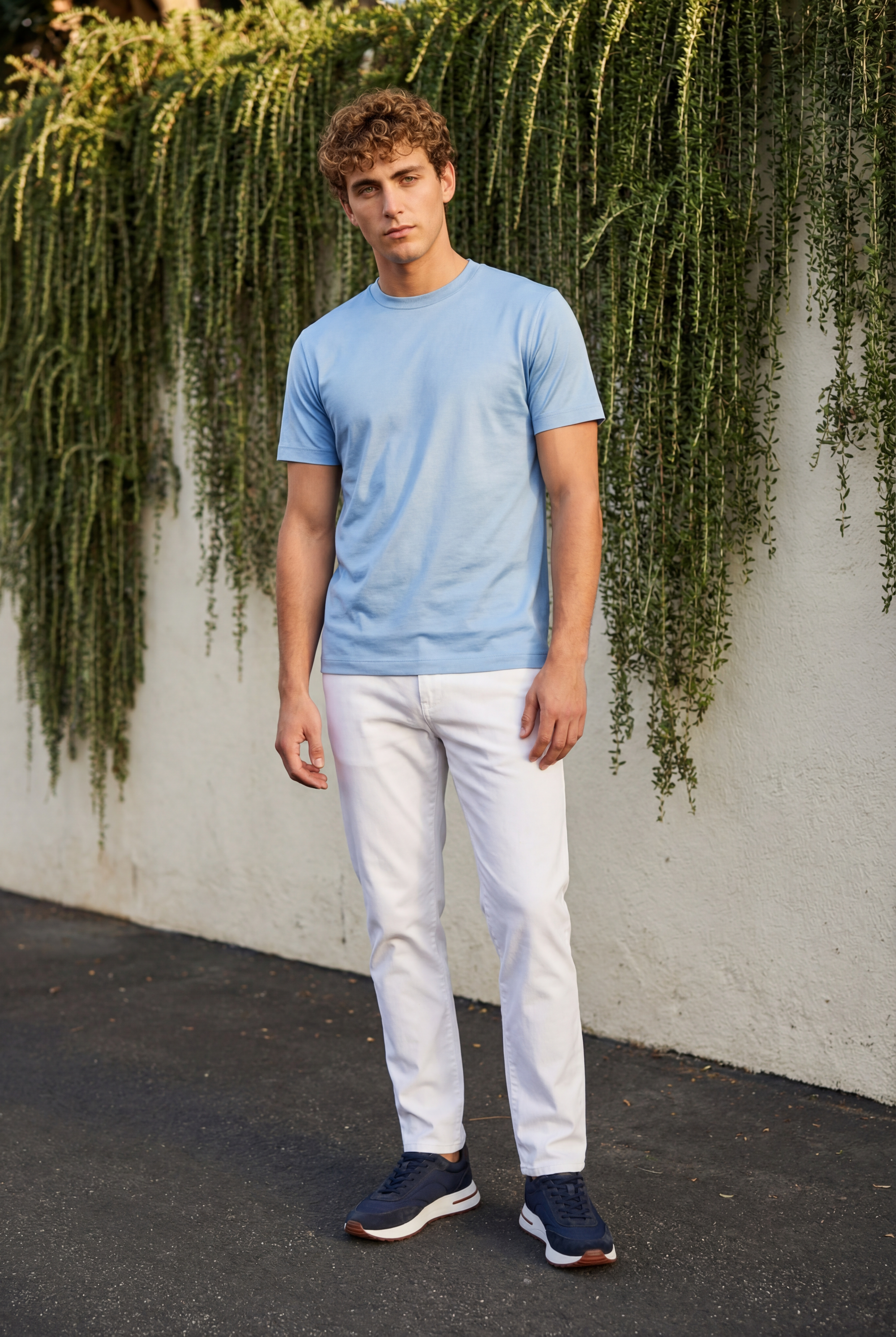 Moreno Sneaker Suede Blue