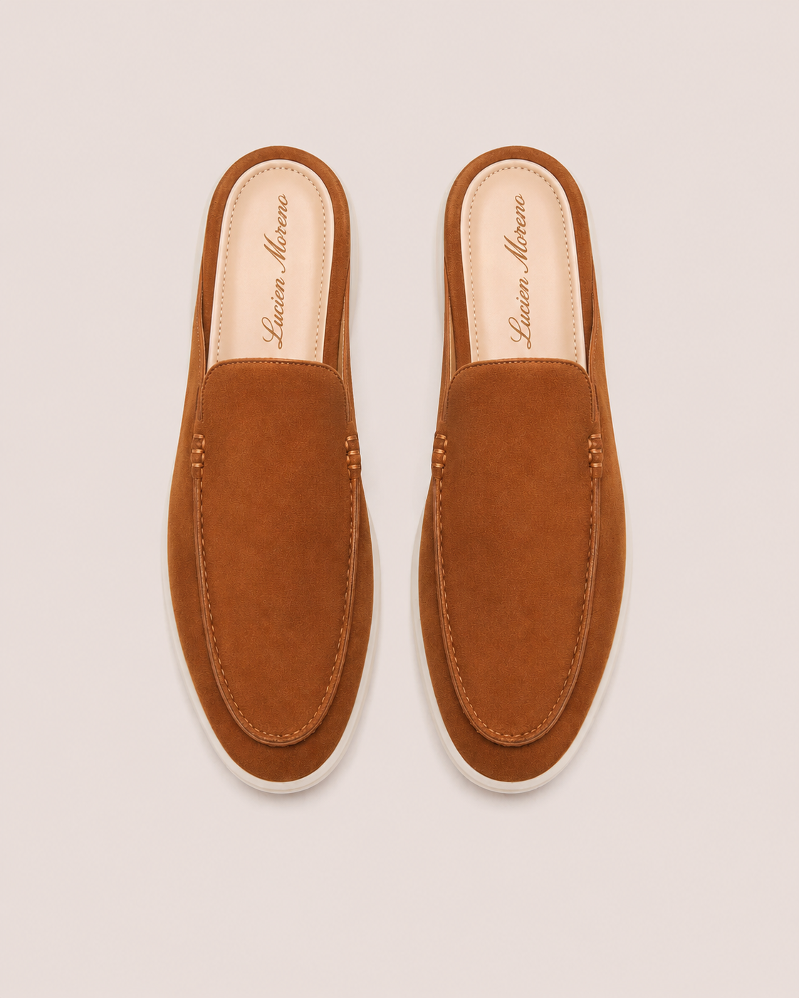 Classic Suede Mule Camel
