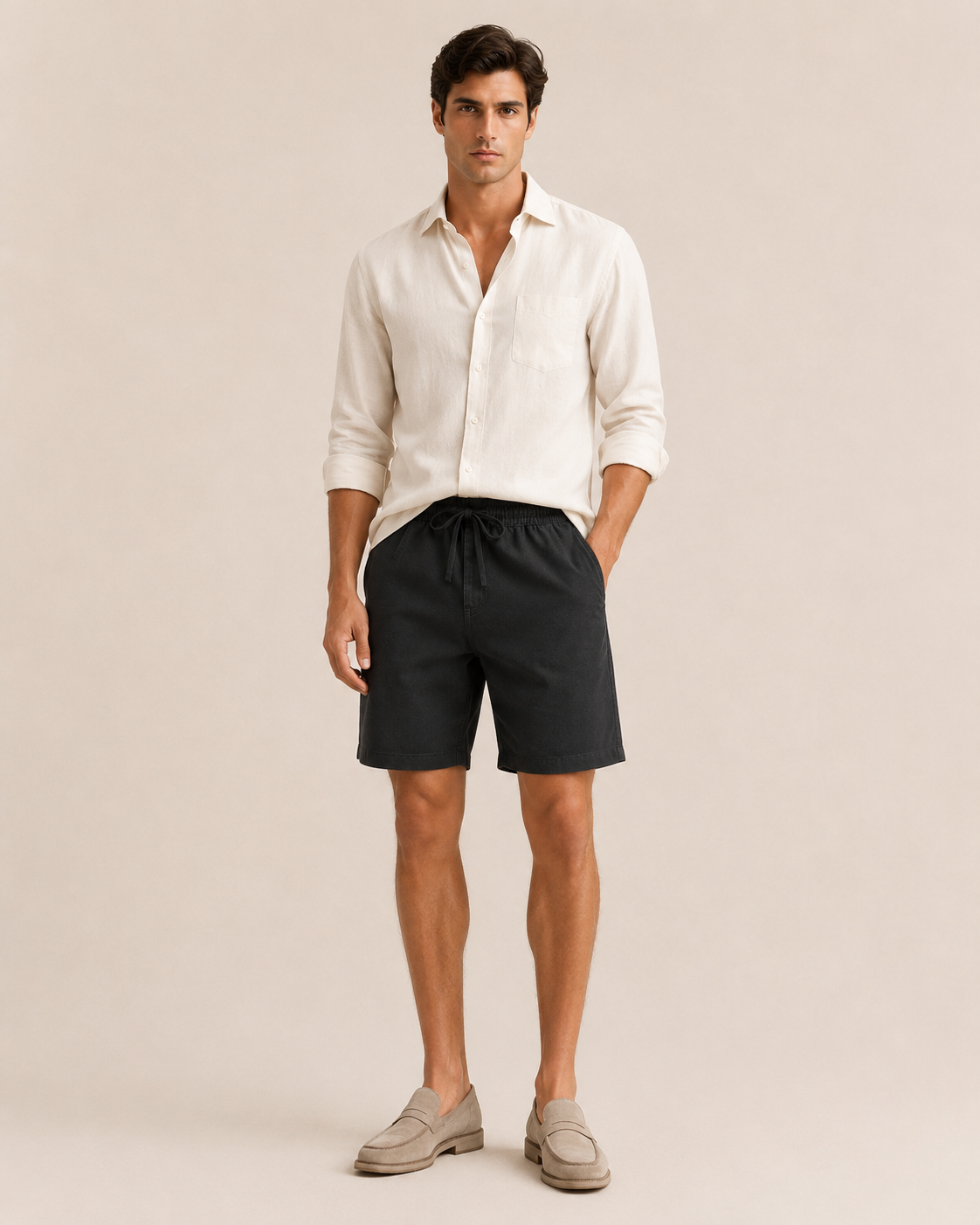 Black Riviera Short