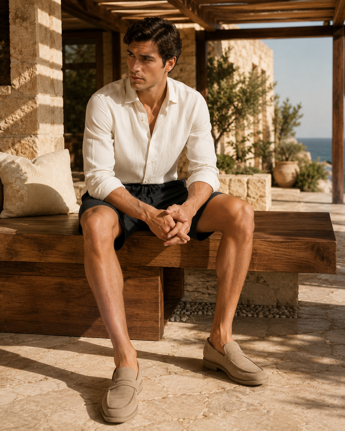 Black Riviera Short