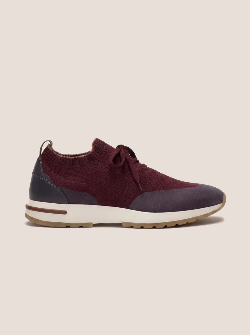 Moreno Mesh Slip-On Burgundy