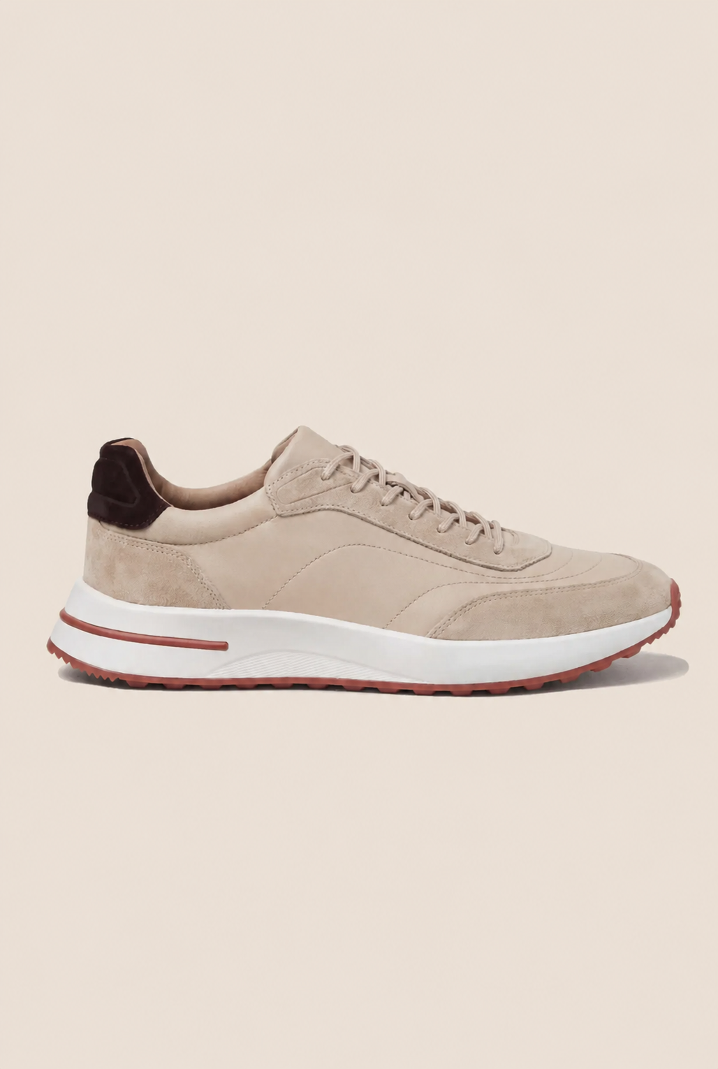 Moreno Sneaker Suede Beige