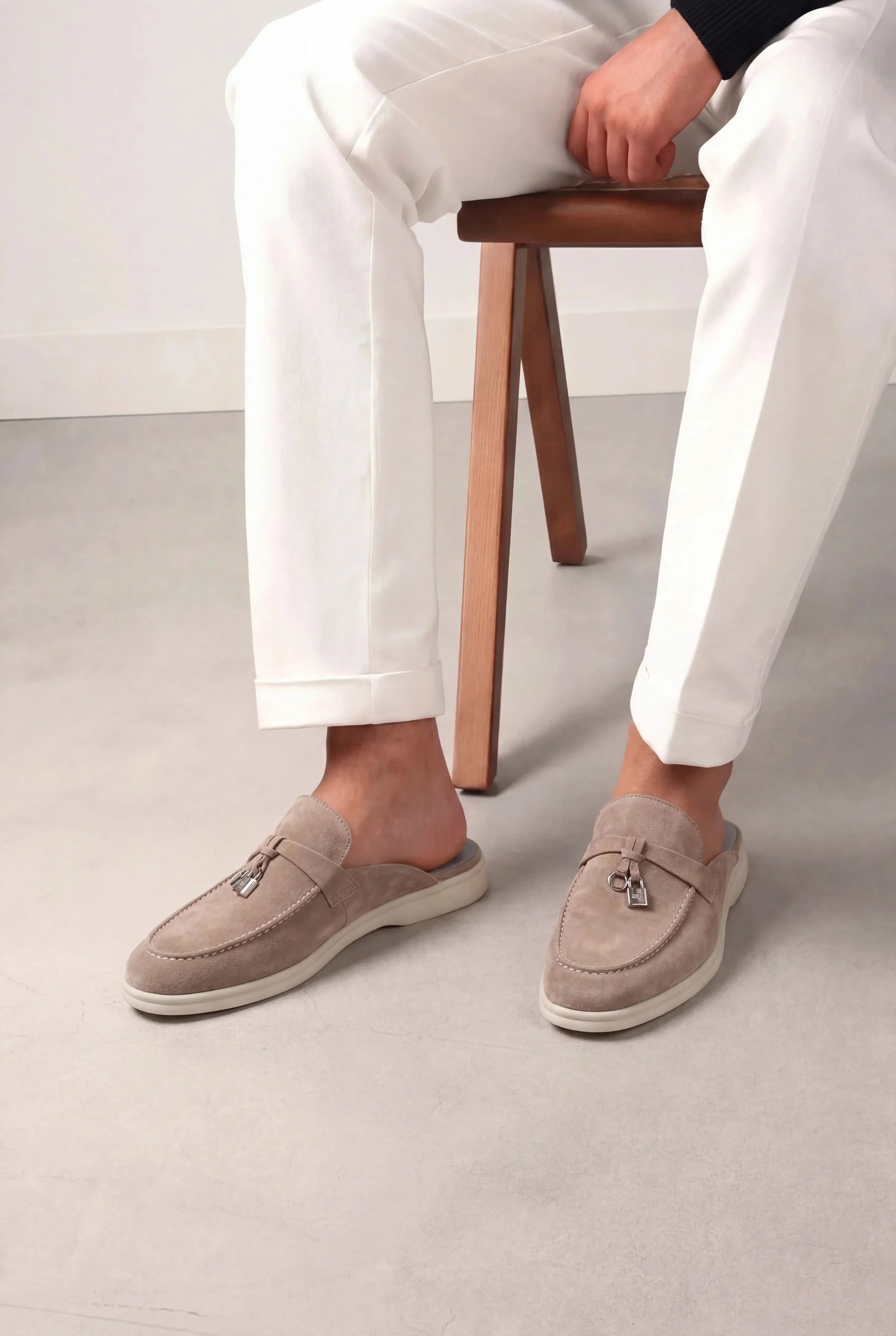 Beige Explorer Mule