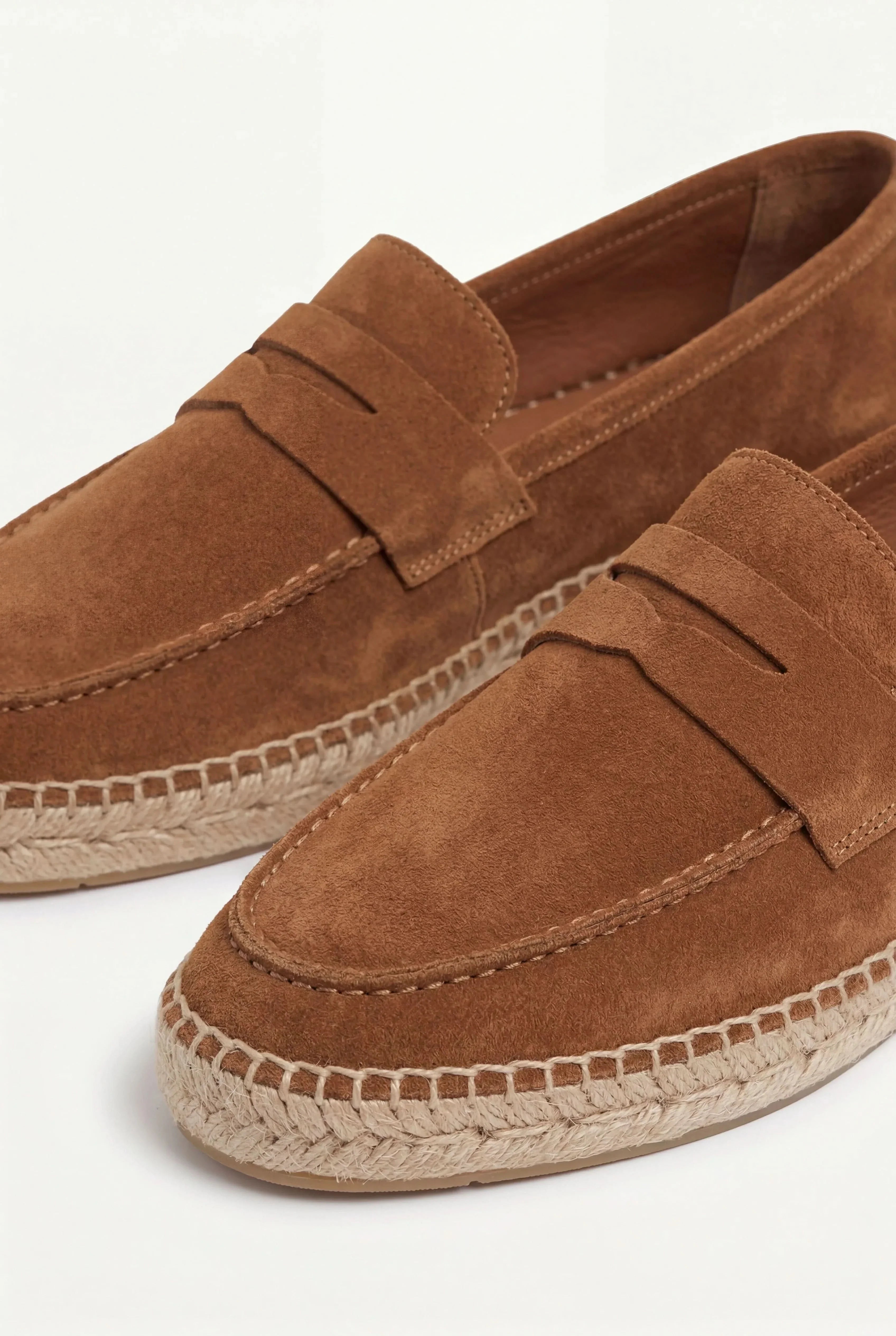 Suède Seaside Loafer Cognac