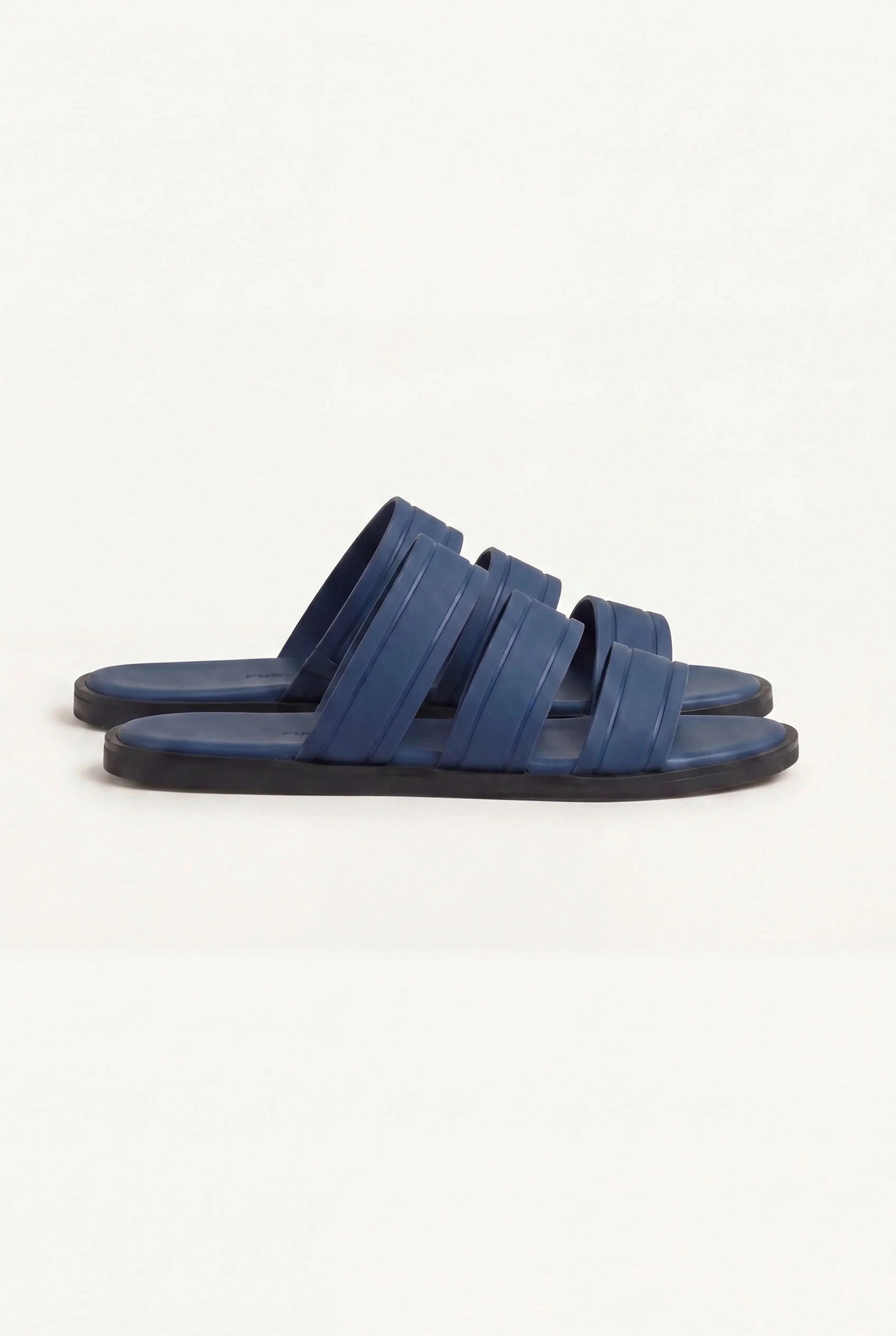 Navy Urban Sandal Calf Leather