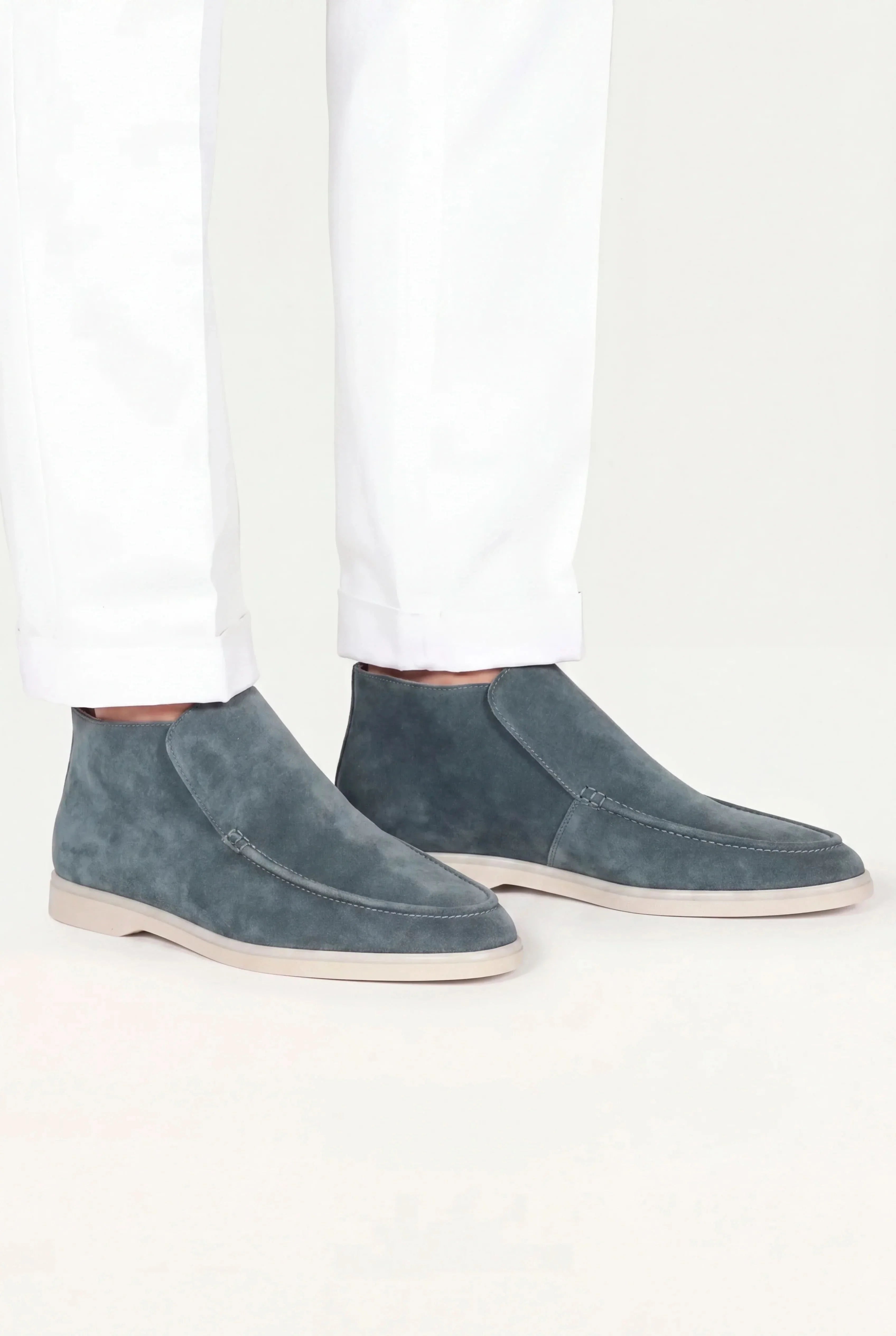 Mint Green City Loafers