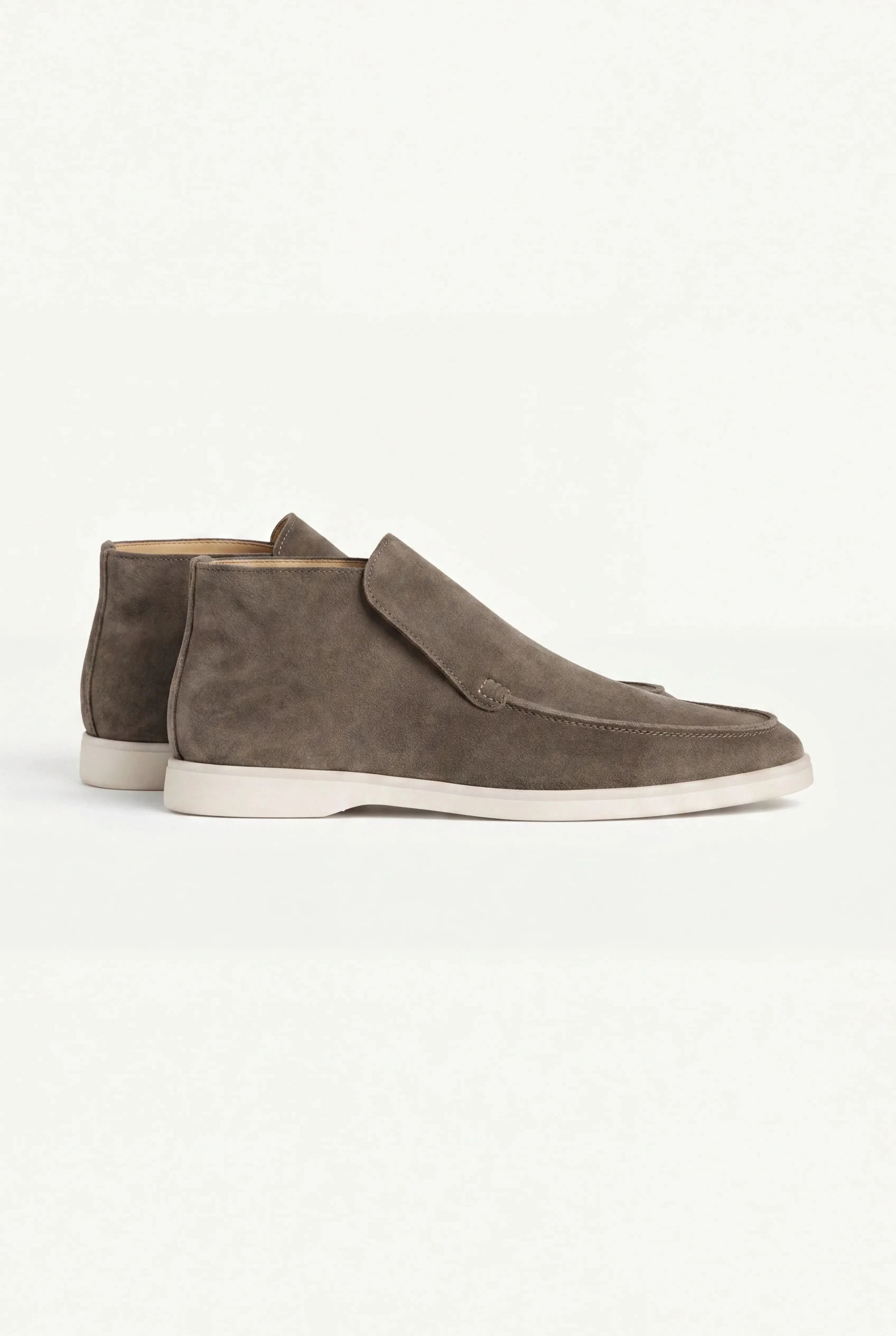 Olive Green City Loafers