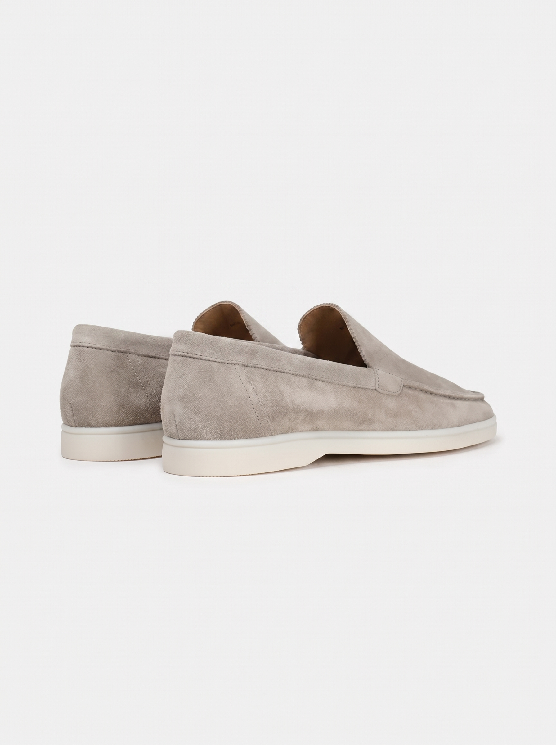 Lady Light Grey Yacht Loafers
