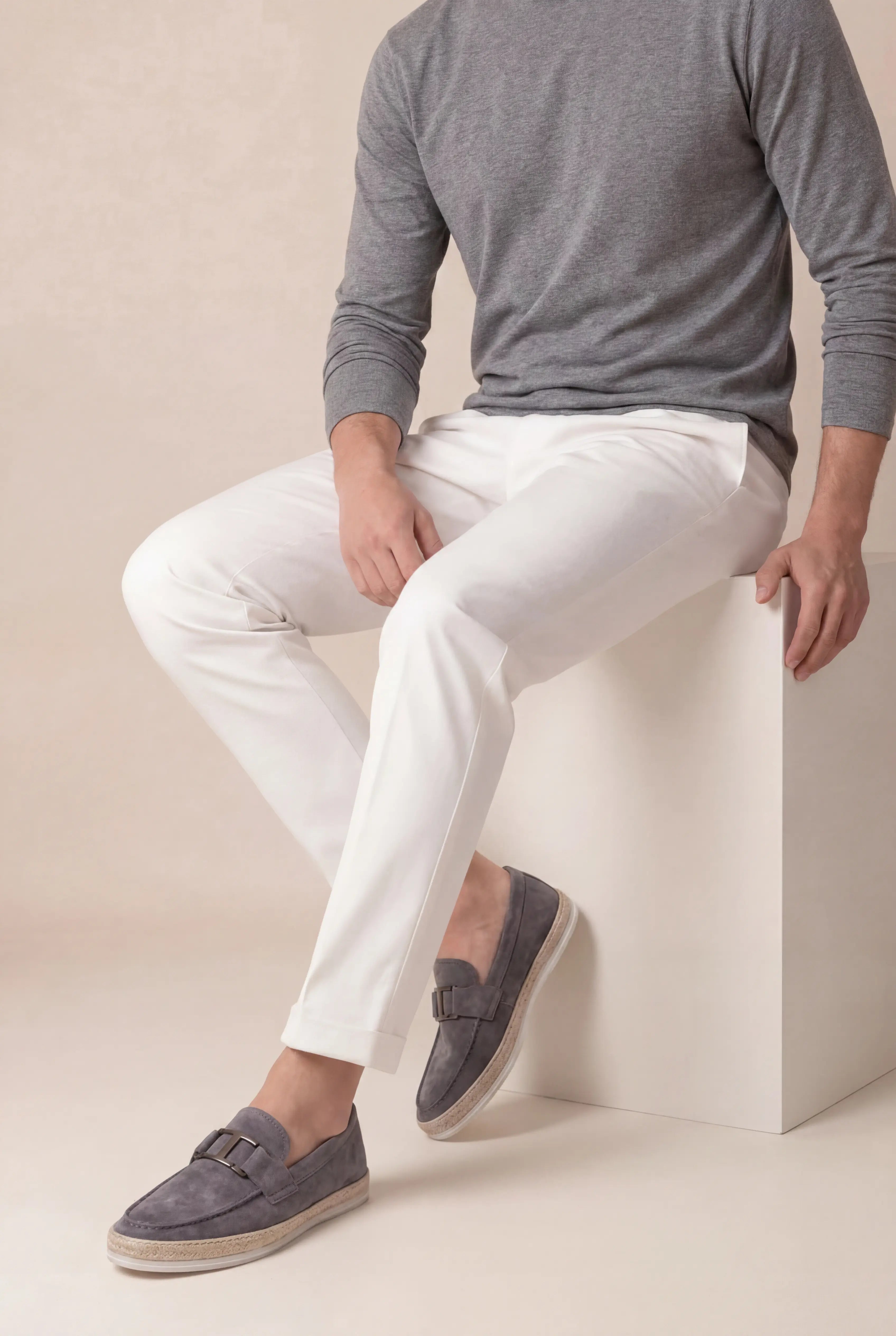Torsino Suède Loafer Light Blue